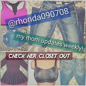 Click name in comment to go straight to closet.